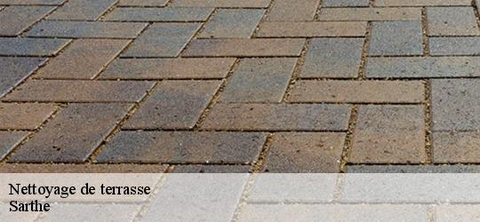 Nettoyage de terrasse 72 Sarthe Artisan Dubois nettoyage