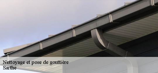 Nettoyage et pose de gouttière 72 Sarthe Léopold Rénov 72