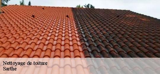 Nettoyage de toiture 72 Sarthe Artisan Dubois nettoyage