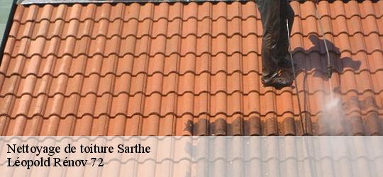Nettoyage de toiture 72 Sarthe  Artisan Dubois nettoyage