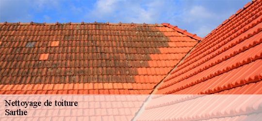 Nettoyage de toiture 72 Sarthe Artisan Dubois nettoyage