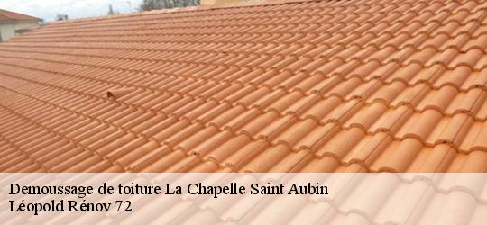 Demoussage de toiture  la-chapelle-saint-aubin-72650 Léopold Rénov 72