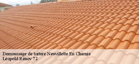Demoussage de toiture  neuvillette-en-charnie-72140 Léopold Rénov 72