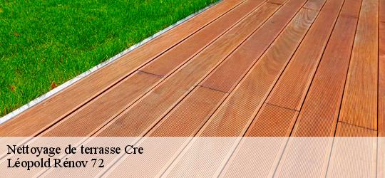 Nettoyage de terrasse cre-72200 Léopold Rénov 72