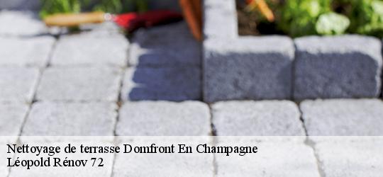 Nettoyage de terrasse  domfront-en-champagne-72240 Léopold Rénov 72