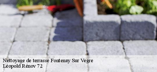 Nettoyage de terrasse  fontenay-sur-vegre-72350 Léopold Rénov 72