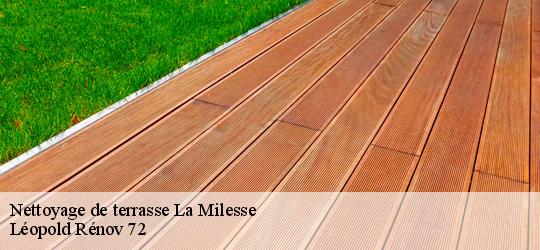 Nettoyage de terrasse la-milesse-72650 Léopold Rénov 72