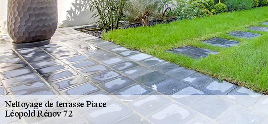Nettoyage de terrasse piace-72170 Léopold Rénov 72