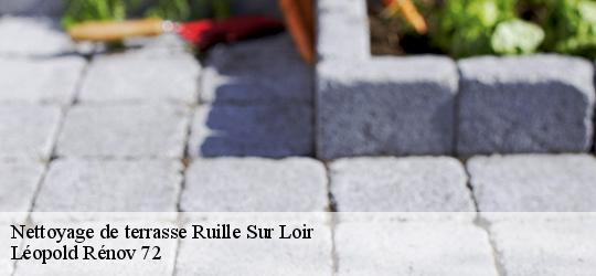 Nettoyage de terrasse  ruille-sur-loir-72340 Léopold Rénov 72