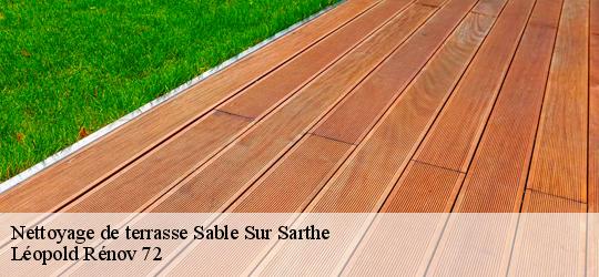 Nettoyage de terrasse sable-sur-sarthe-72300 Léopold Rénov 72
