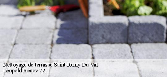 Nettoyage de terrasse saint-remy-du-val-72600 Léopold Rénov 72