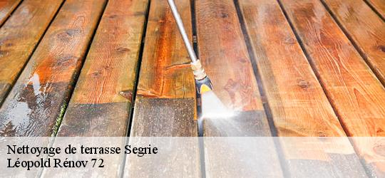 Nettoyage de terrasse segrie-72170 Léopold Rénov 72