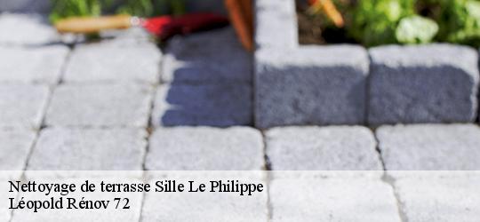 Nettoyage de terrasse sille-le-philippe-72460 Léopold Rénov 72
