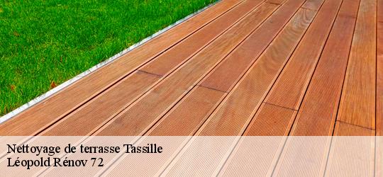 Nettoyage de terrasse  tassille-72540 Léopold Rénov 72