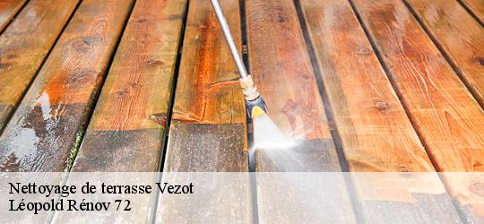 Nettoyage de terrasse vezot-72600 Léopold Rénov 72