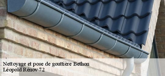 Nettoyage et pose de gouttière  bethon-72610 Léopold Rénov 72