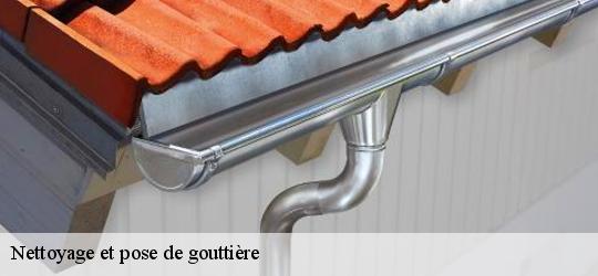 Nettoyage et pose de gouttière courcelles-la-foret-72270 Léopold Rénov 72