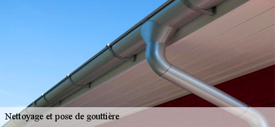 Nettoyage et pose de gouttière courcelles-la-foret-72270 Léopold Rénov 72