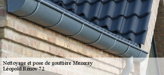 Nettoyage et pose de gouttière  mezeray-72270 Léopold Rénov 72