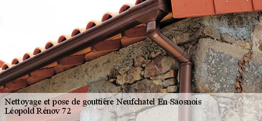 Nettoyage et pose de gouttière neufchatel-en-saosnois-72600 Léopold Rénov 72