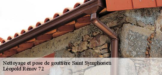 Nettoyage et pose de gouttière saint-symphorien-72240 Léopold Rénov 72