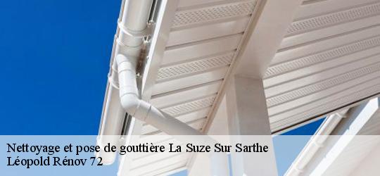 Nettoyage et pose de gouttière la-suze-sur-sarthe-72210 Léopold Rénov 72
