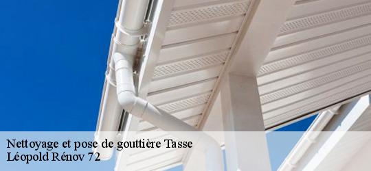 Nettoyage et pose de gouttière tasse-72430 Léopold Rénov 72