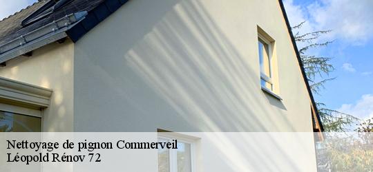 Nettoyage de pignon commerveil-72600 Léopold Rénov 72