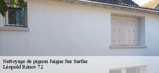 Nettoyage de pignon  juigne-sur-sarthe-72300 Léopold Rénov 72