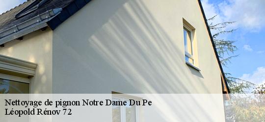Nettoyage de pignon notre-dame-du-pe-72300 Léopold Rénov 72