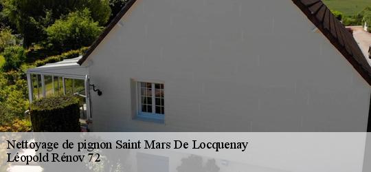 Nettoyage de pignon  saint-mars-de-locquenay-72440 Léopold Rénov 72