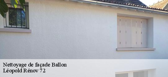 Nettoyage de façade  ballon-72290 Léopold Rénov 72