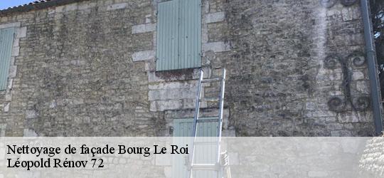 Nettoyage de façade  bourg-le-roi-72610 Léopold Rénov 72
