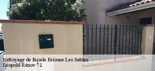 Nettoyage de façade  briosne-les-sables-72110 Léopold Rénov 72