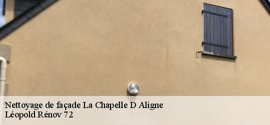 Nettoyage de façade la-chapelle-d-aligne-72300 Léopold Rénov 72
