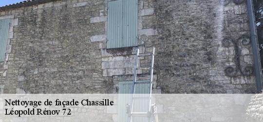 Nettoyage de façade  chassille-72540 Léopold Rénov 72