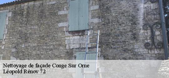 Nettoyage de façade  conge-sur-orne-72290 Léopold Rénov 72
