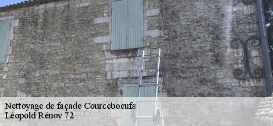 Nettoyage de façade courceboeufs-72290 Léopold Rénov 72