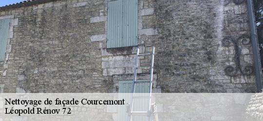 Nettoyage de façade courcemont-72110 Léopold Rénov 72