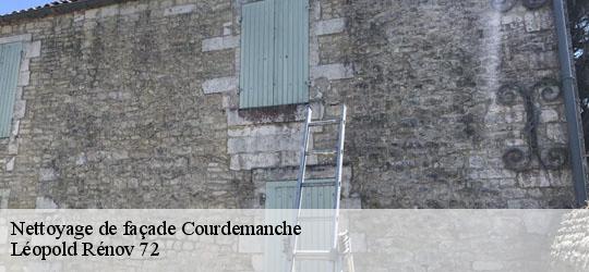 Nettoyage de façade  courdemanche-72150 Léopold Rénov 72