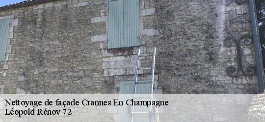 Nettoyage de façade  crannes-en-champagne-72540 Léopold Rénov 72