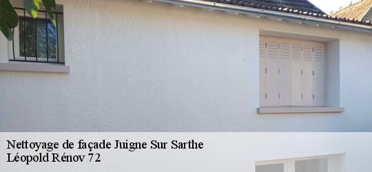 Nettoyage de façade  juigne-sur-sarthe-72300 Léopold Rénov 72