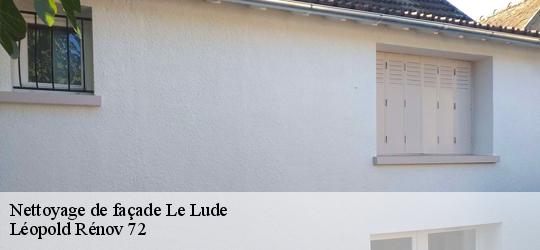 Nettoyage de façade  le-lude-72800 Léopold Rénov 72