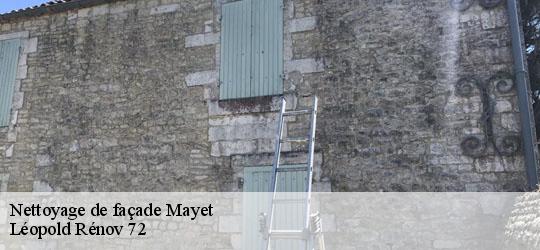 Nettoyage de façade mayet-72360 Léopold Rénov 72