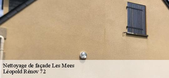 Nettoyage de façade les-mees-72260 Léopold Rénov 72