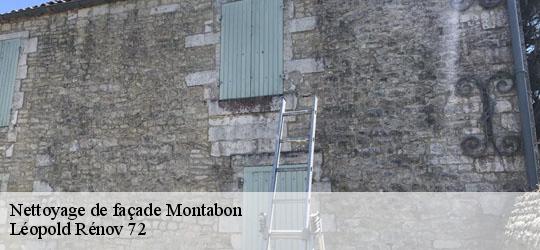 Nettoyage de façade montabon-72500 Léopold Rénov 72