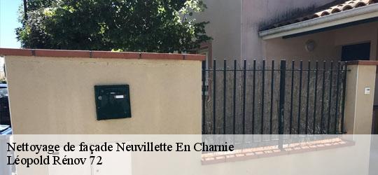 Nettoyage de façade neuvillette-en-charnie-72140 Léopold Rénov 72