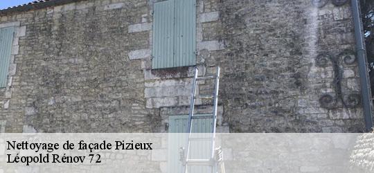 Nettoyage de façade pizieux-72600 Léopold Rénov 72