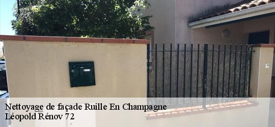 Nettoyage de façade  ruille-en-champagne-72240 Léopold Rénov 72