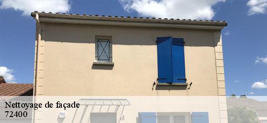 Nettoyage de façade saint-aubin-des-coudrais-72400 Léopold Rénov 72